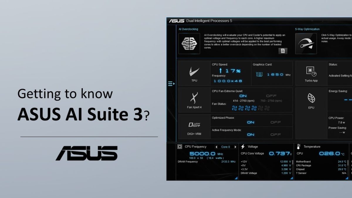 Why Asus AI Suite3 Will Not Uninstall?